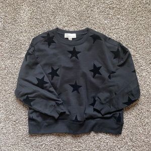 Black Star and Velvet Crewneck